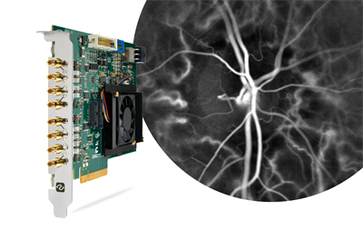 在臨床眼科中使用Coaxlink技術(shù)，可以克服全息激光多普勒成像裝置實(shí)時(shí)觀察眼底血管的局限性。