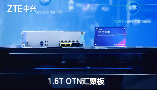 中興通訊發(fā)布國內(nèi)首款1.6T OTN樣機(jī) 開啟算間傳輸新時(shí)代